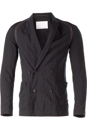 Kolor Double breasted pinstripe blazer