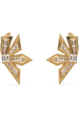 STEPHEN WEBSTER Arete Cascade en oro amarillo de 18kt con diamantes