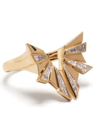 STEPHEN WEBSTER Anillo de coctel Dynamite en oro amarillo de 18kt con diamantes