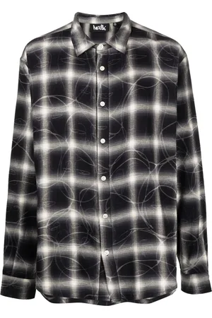 HACULLA Camisa manga larga con cuadros estampados
