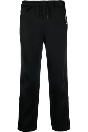 Saint Laurent Pants con logo bordado