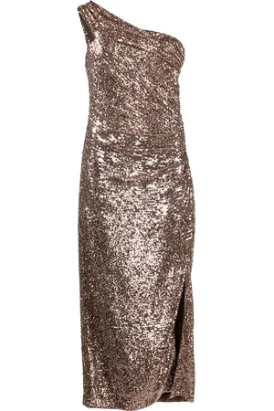 Simkhai Vestido de fiesta con un hombro descubierto y lentejuelas