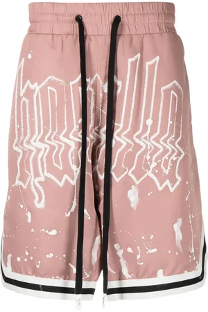 HACULLA Shorts de basquetbol con efecto de salpicaduras de pintura