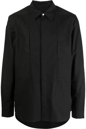 Rick Owens Camisa ajustada manga larga