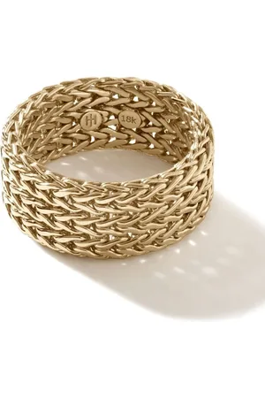 John Hardy Anillo Classic Chain en oro amarillo de 18kt