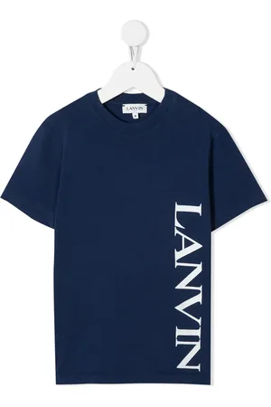 Lanvin Playera con logo estampado