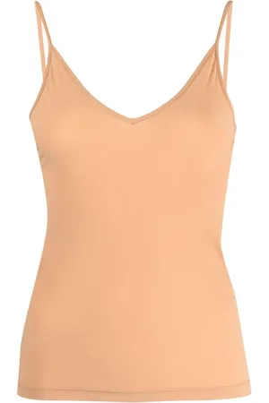 Jil Sander Top sin mangas con cuello en V