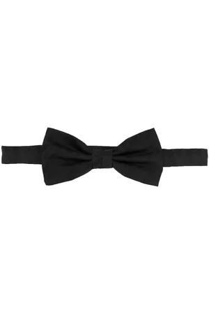 Karl Lagerfeld Plain silk bow tie