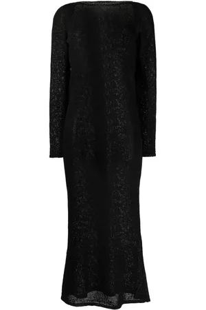 Tom Ford Vestido midi de tejido fino