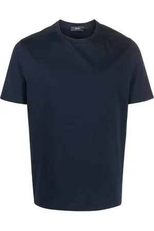 HERNO Playera con cuello redondo