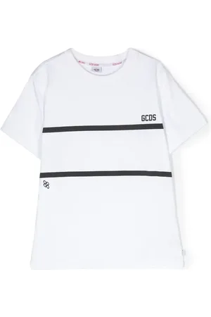 GCDS Playera con logo estampado en el pecho