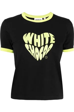 Chocoolate Playera con corazón estampado