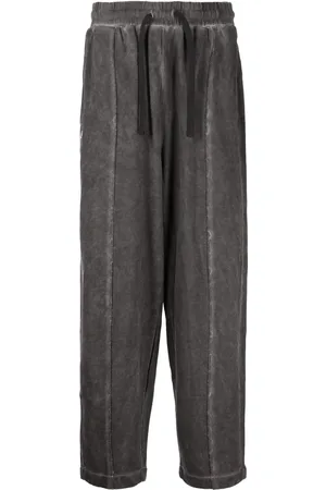 Izzue Pants con cordones y efecto desgastado