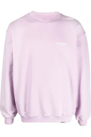Represent Suéter oversize con logo estampado