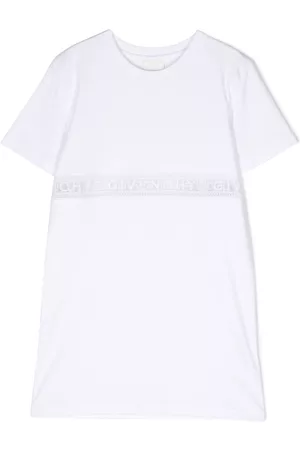 Givenchy Vestido camisero con rayas del logo