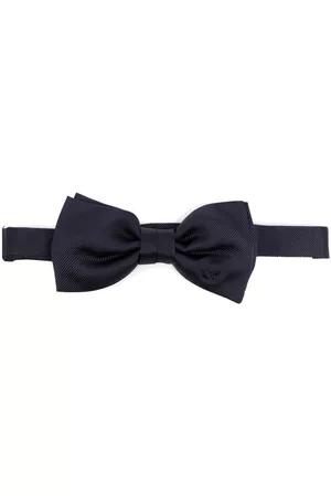 Karl Lagerfeld Twill silk bow tie