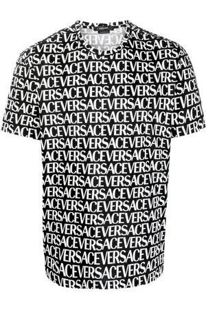 VERSACE Playera con logo estampado