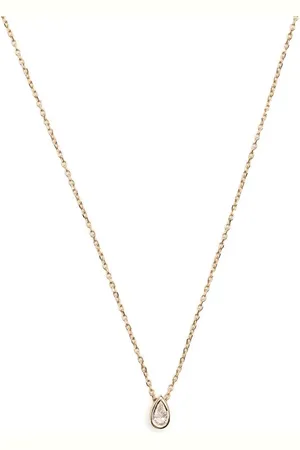 Mateo Collar en oro amarillo de 14kt con diamantes y dije