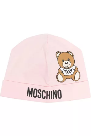 Moschino Teddy-print hat