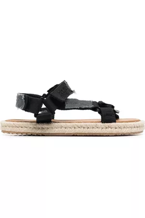 Maison Margiela Sandalias de montaña con diseño patchwork