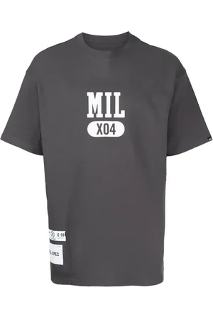 Izzue Playera manga corta con logo estampado