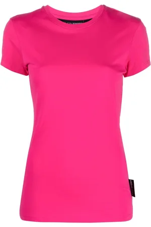 Philipp Plein Playera con apliques de logo