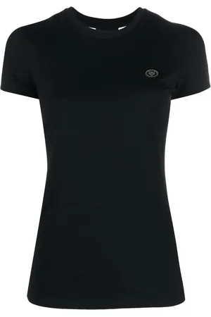 Philipp Plein Playera con parche del logo