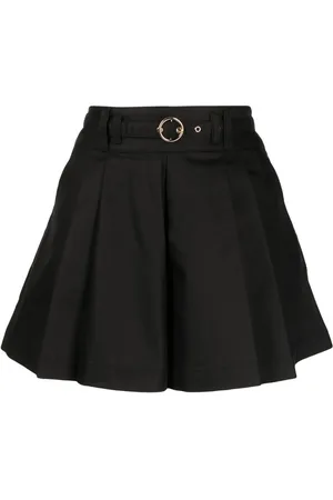 tout a coup Shorts con pinzas y cinturón