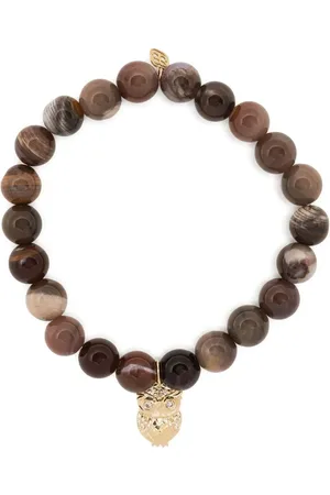 Sydney Evan Pulsera en oro amarillo de 14kt con cuentas