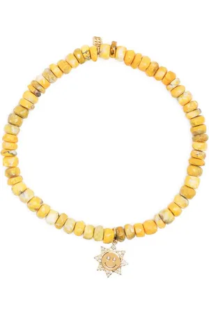 Sydney Evan Pulsera en oro amarillo de 14kt con cuentas