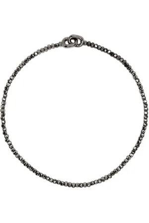 MAOR Pulsera con mostacillas en oro de 18kt