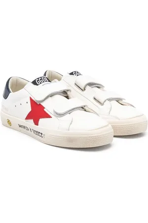 Golden Goose Tenis con correa autoadherente