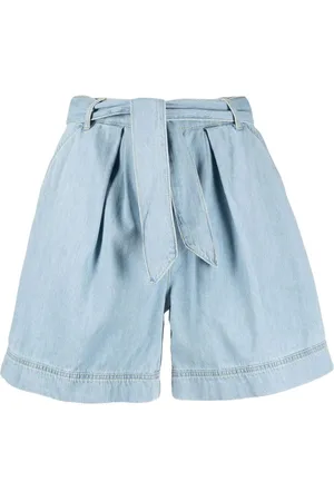 Pinko Shorts de mezclilla con cinturón