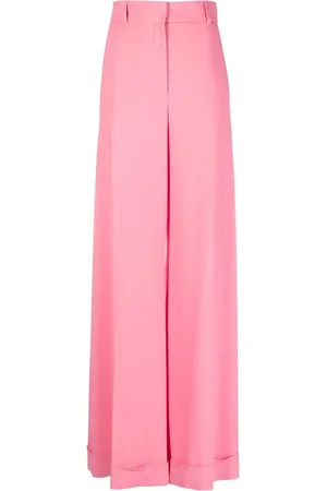 Moschino Pantalones palazzo con tiro alto
