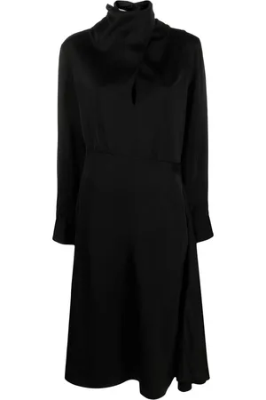 Jil Sander Vestido acampanado manga larga