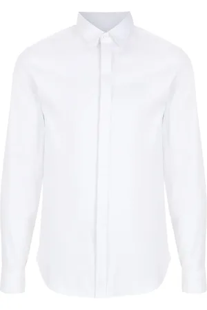 Armani Exchange Camisa de vestir con corte slim
