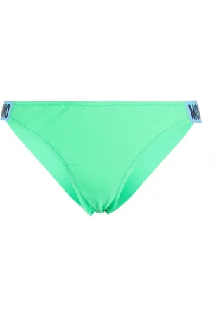 Moschino Bikini bottom con logo en relieve