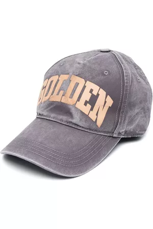 Golden Goose Hombre Gorras - Logo-print cotton cap