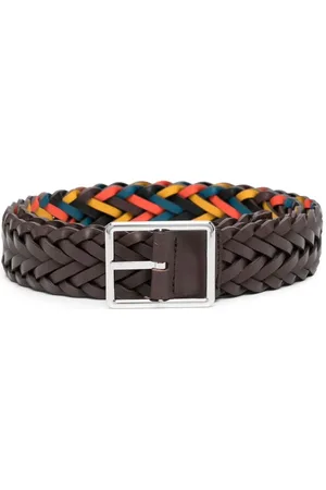 Paul Smith Cinturón trenzado reversible