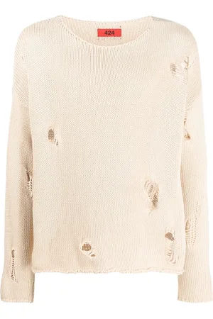424 FAIRFAX Sudadera con detalles de canalé
