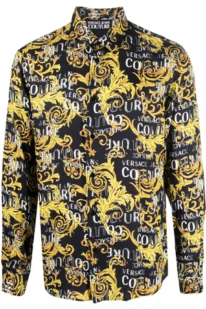 VERSACE Camisa con estampado barocco