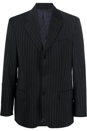 Gianfranco Ferré Blazer con motivo de rayas diplomáticas 1990