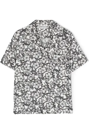 BONPOINT Camisa manga corta con estampado floral
