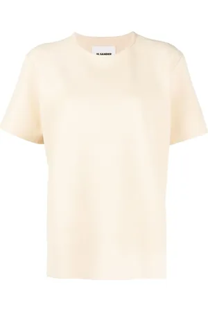Jil Sander Playera manga corta con cuello redondo