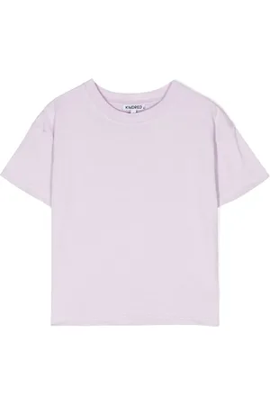 Kindred Playera manga corta con cuello redondo