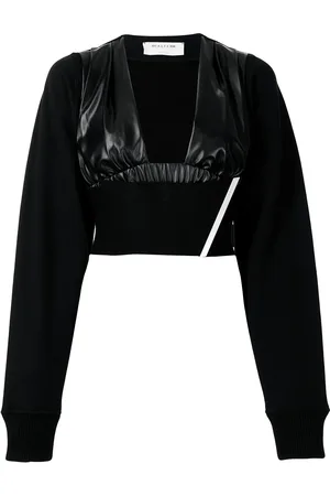 1017 ALYX 9SM Top corto con mangas tipo sudadera