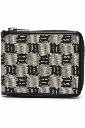 MISBHV Cartera con monograma en jacquard y cierre