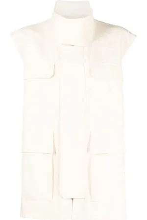 JNBY Top sin mangas oversize