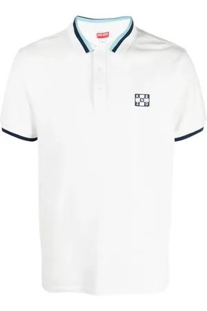 Kenzo Playera tipo polo con detalle de rayas
