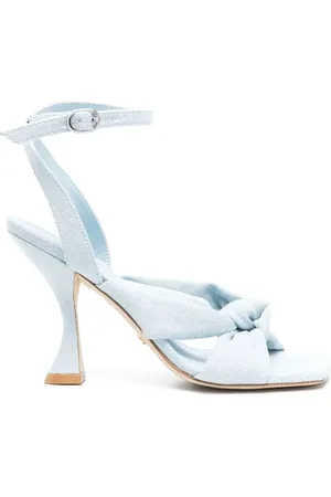Stuart Weitzman Sandalias Playa Angle Strap con tacón de 100mm